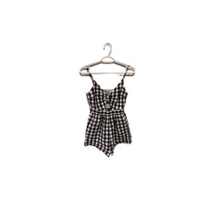 American Eagle Gingham Pin Up Romper - Women’s Size XS